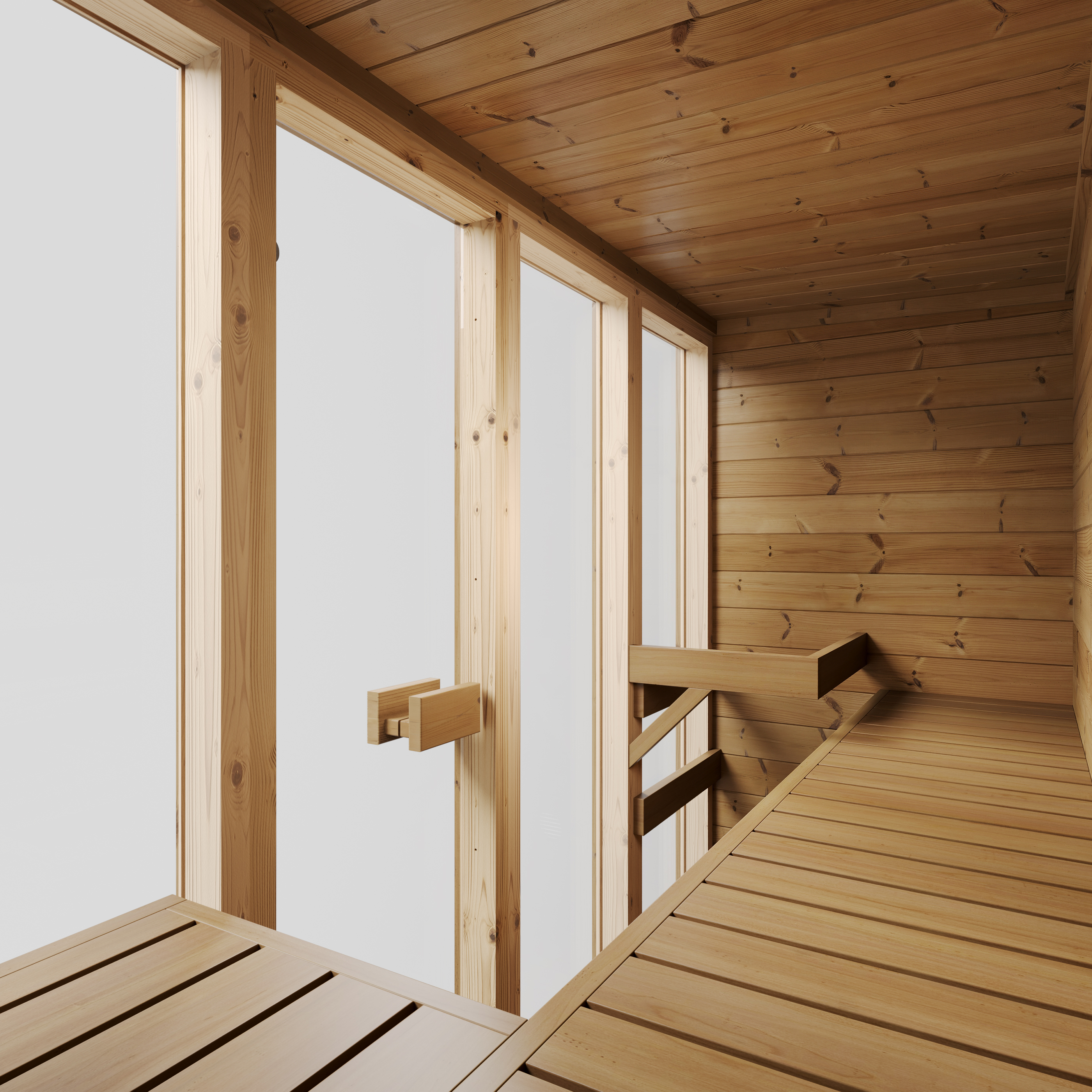 Outdoor Cube Sauna Mira – **Platin Version**