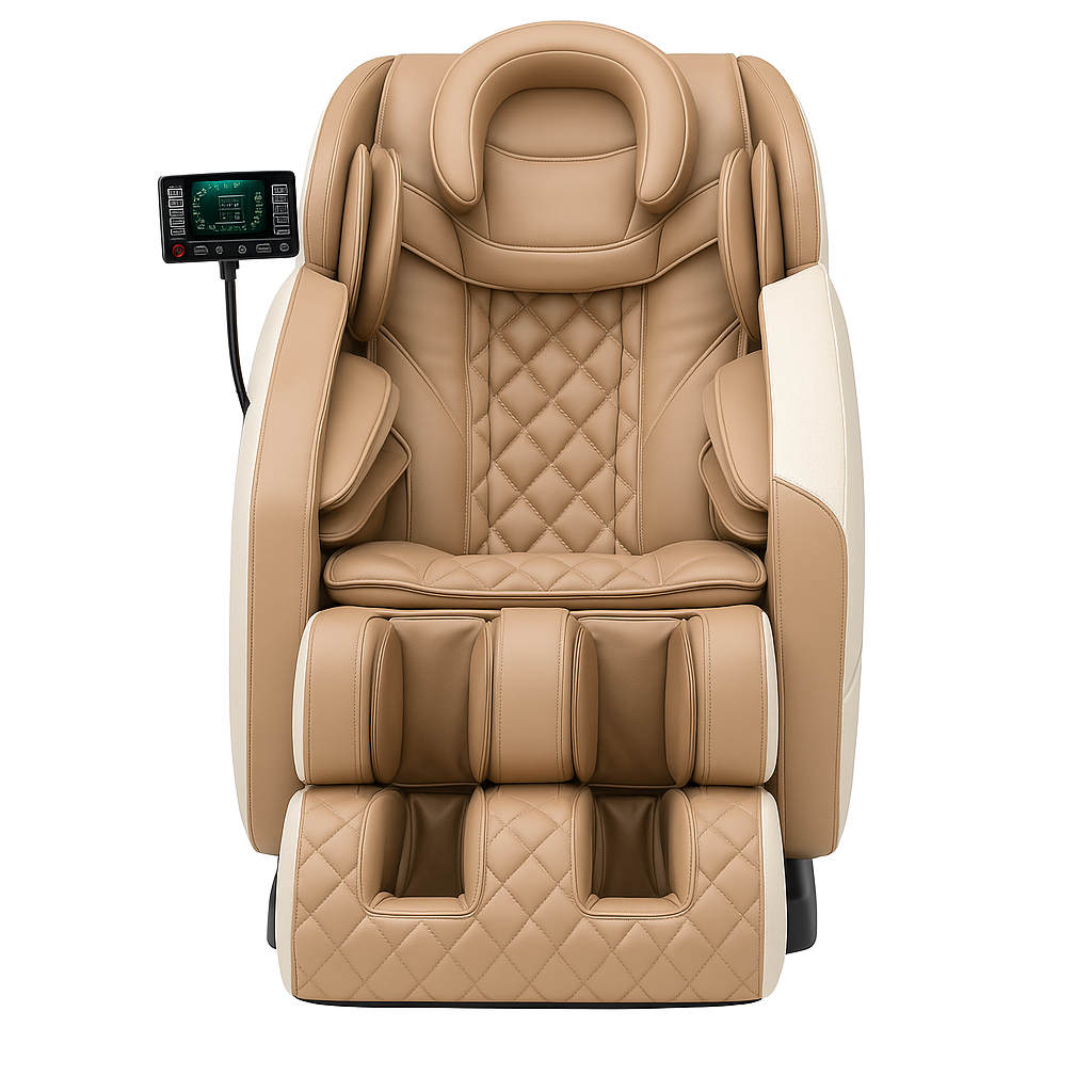 Massagesessel Beige iRelax **Platinum**