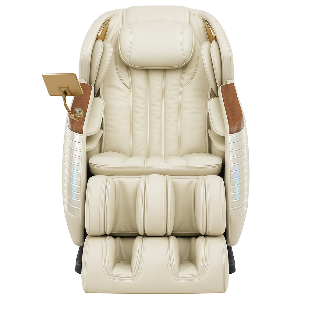 iRELAX Livo Pro Weiss Massagesessel – **Zero-Gravity**