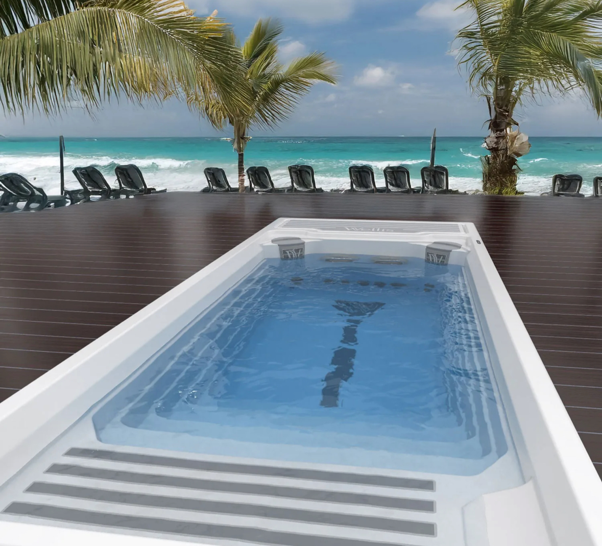 Swim Spa Wellis Beach Club **Ohne Serviceschacht**