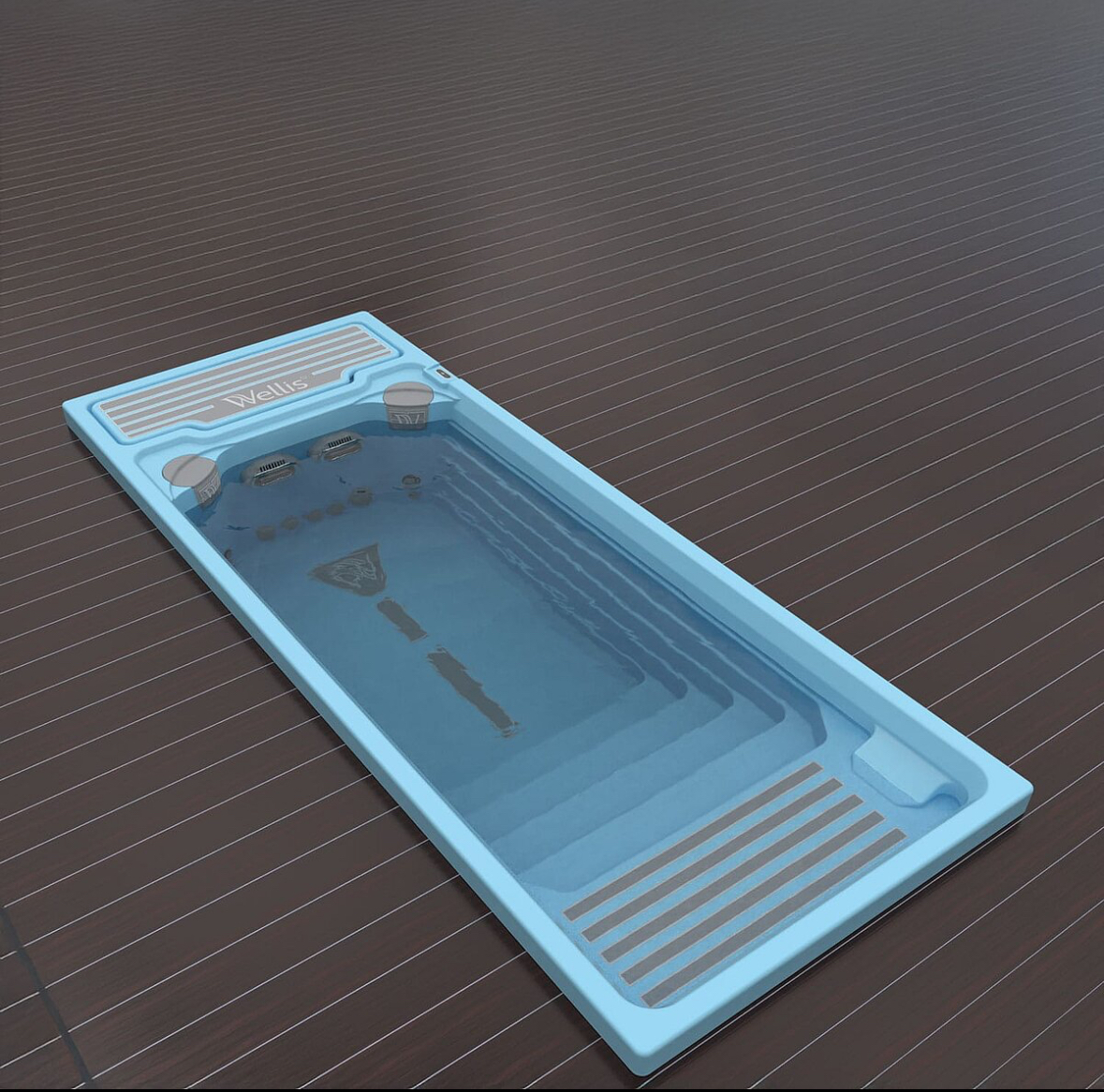 Swim Spa Wellis Beach Club **Ohne Serviceschacht**