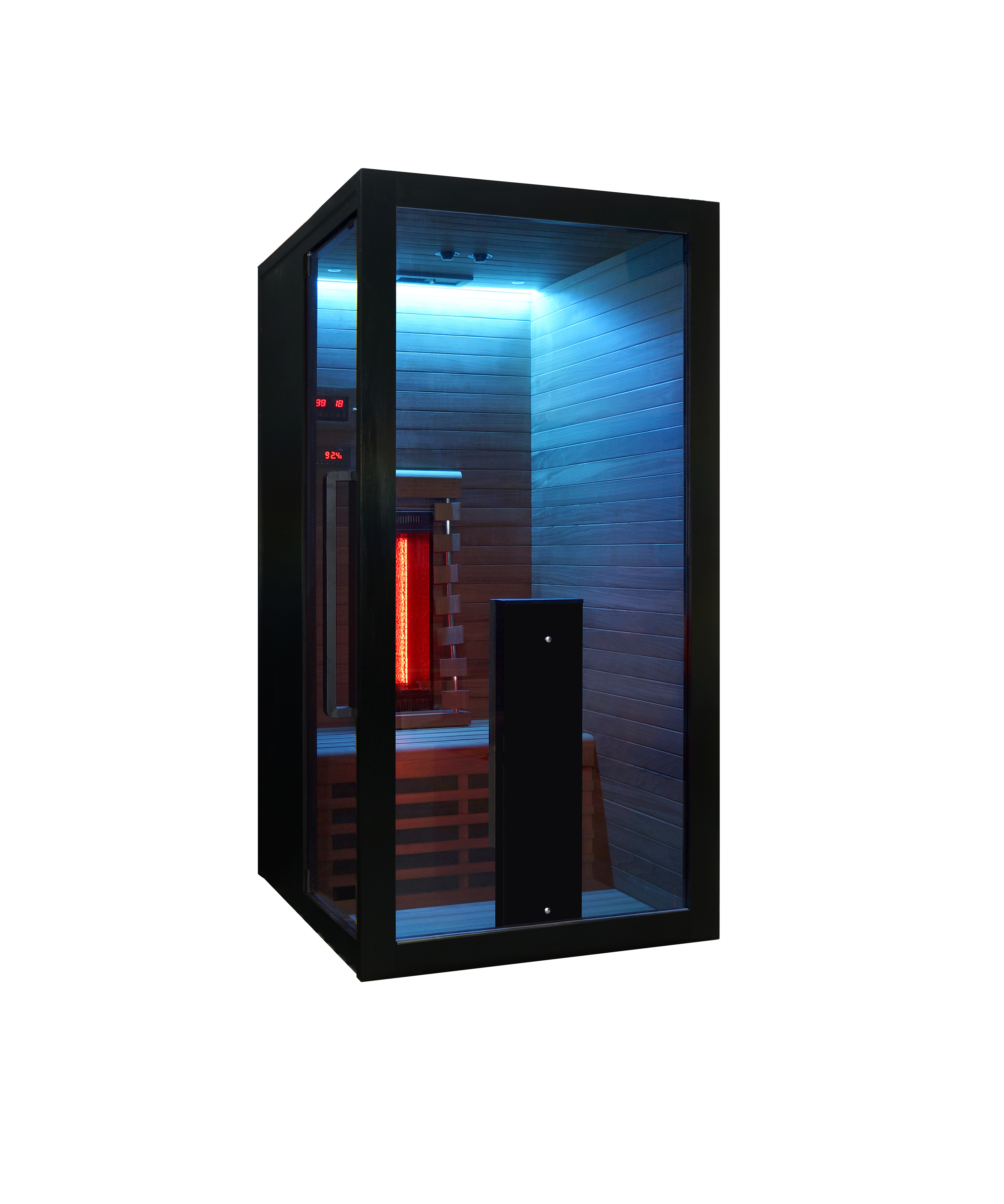 INFRARED 100 Infrarotsauna für 1 Person | Infrarotkabine für Zuhause