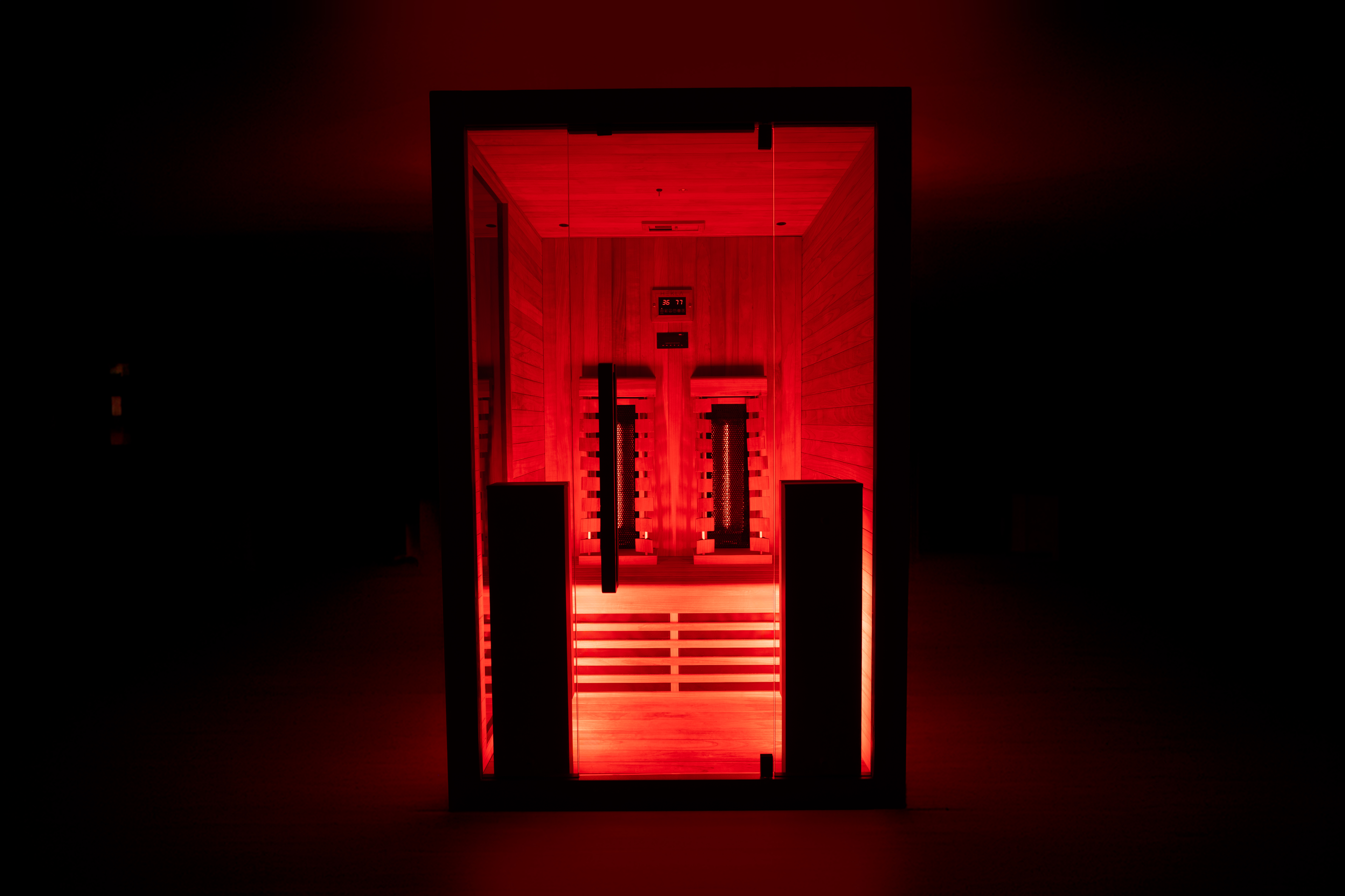 INFRARED 130 Infrarotsauna für 2 Personen | Infrarotkabine für Zuhause