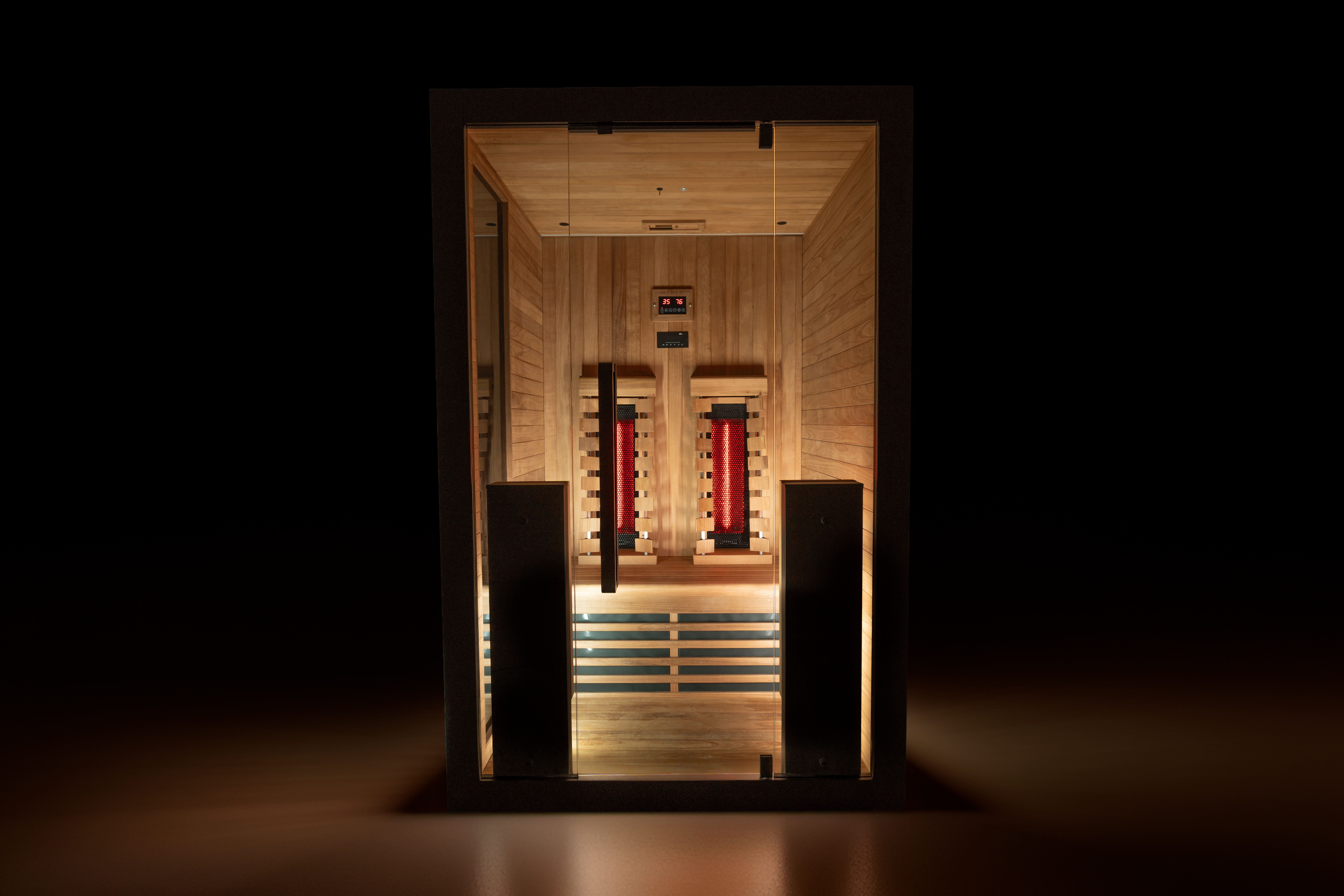 INFRARED 130 Infrarotsauna für 2 Personen | Infrarotkabine für Zuhause