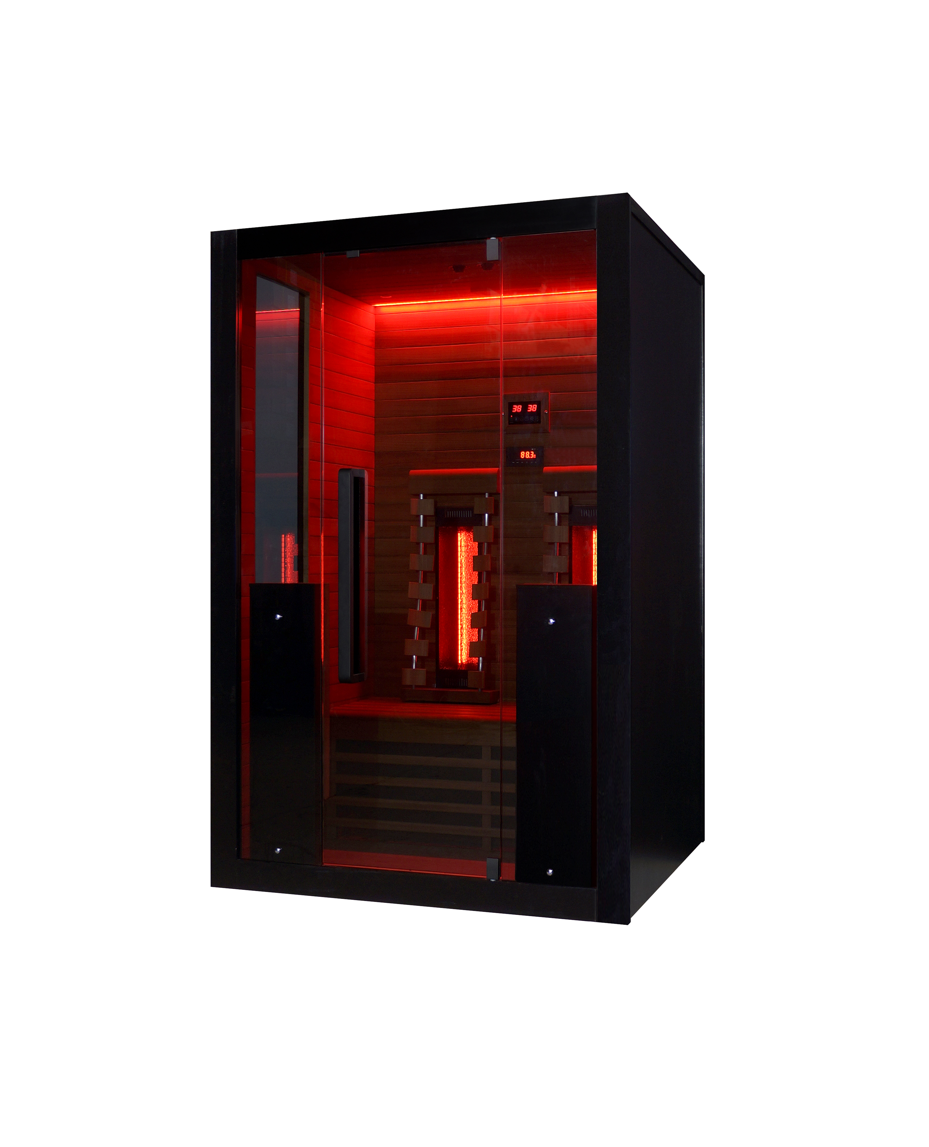 INFRARED 130 Infrarotsauna für 2 Personen | Infrarotkabine für Zuhause