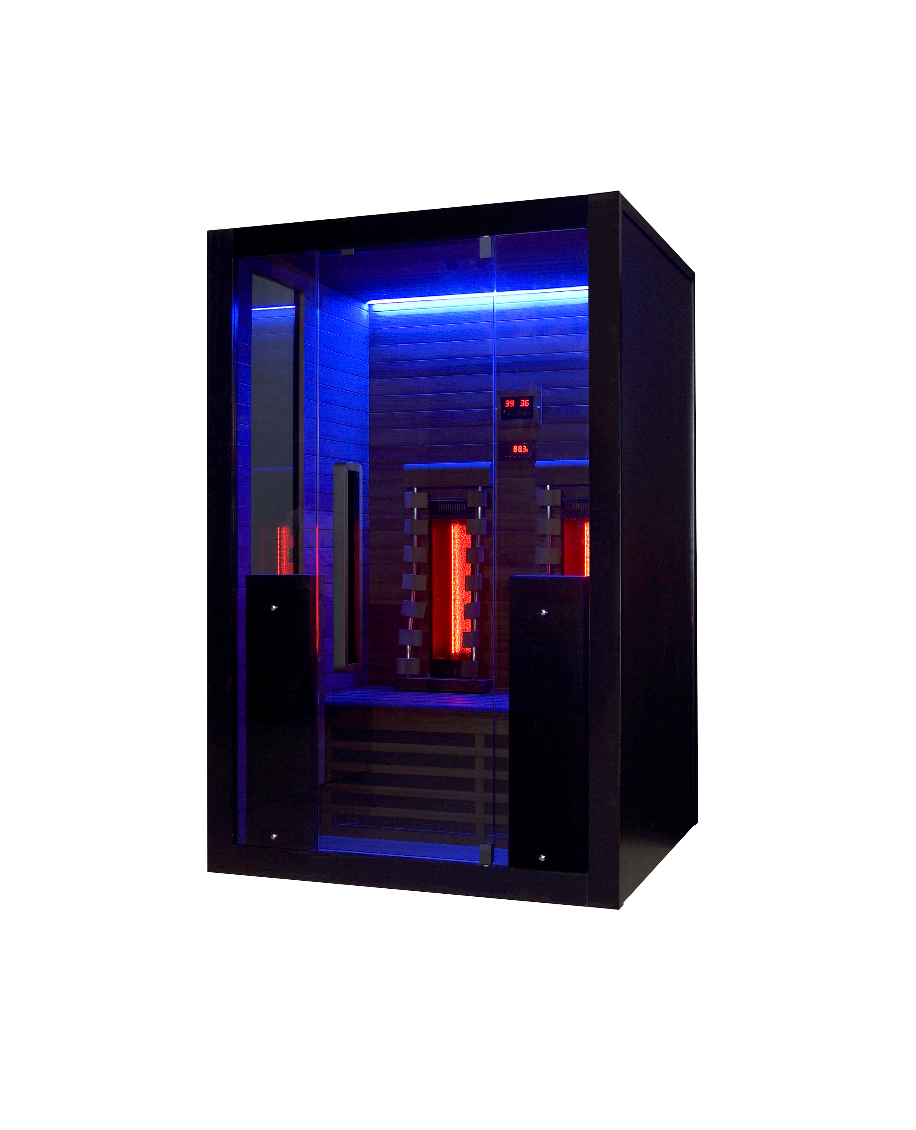 INFRARED 130 Infrarotsauna für 2 Personen | Infrarotkabine für Zuhause