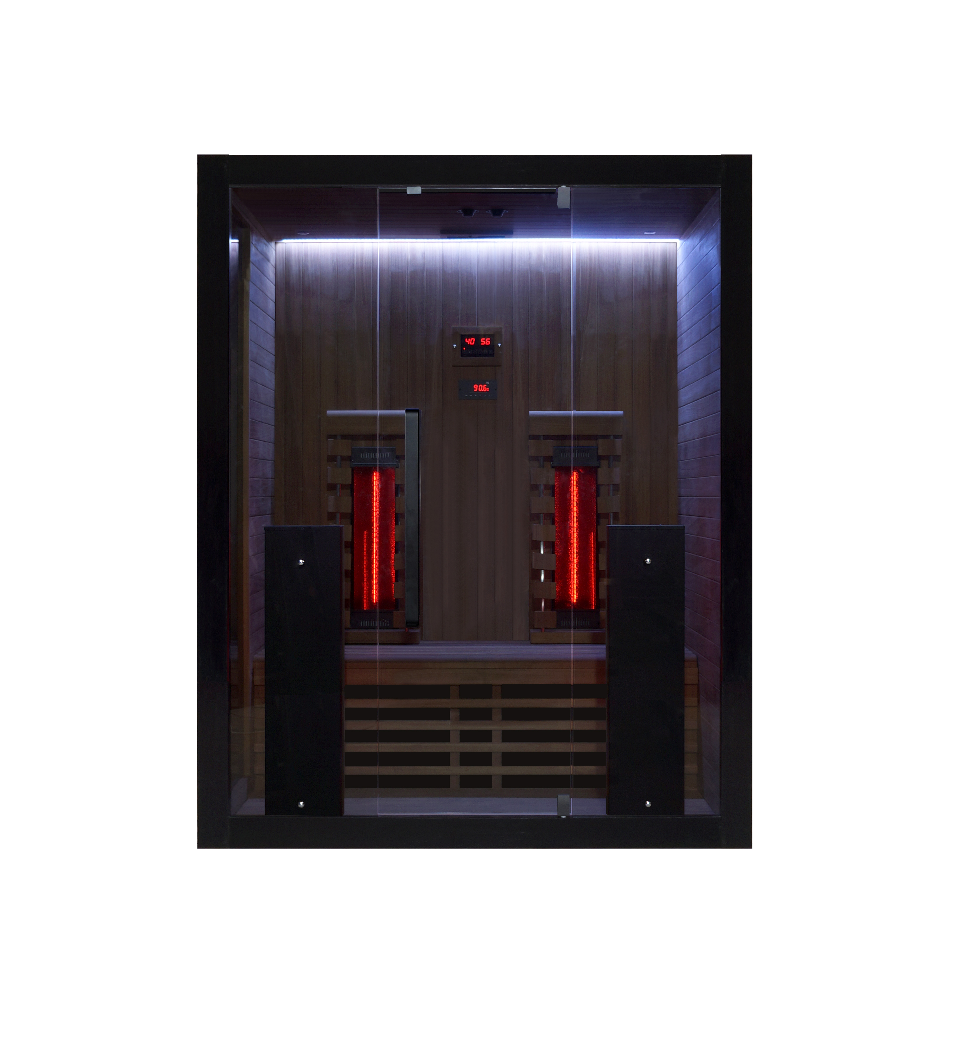 INFRARED 160 Infrarotsauna für 2 Personen | Große Infrarotkabine für Zuhause