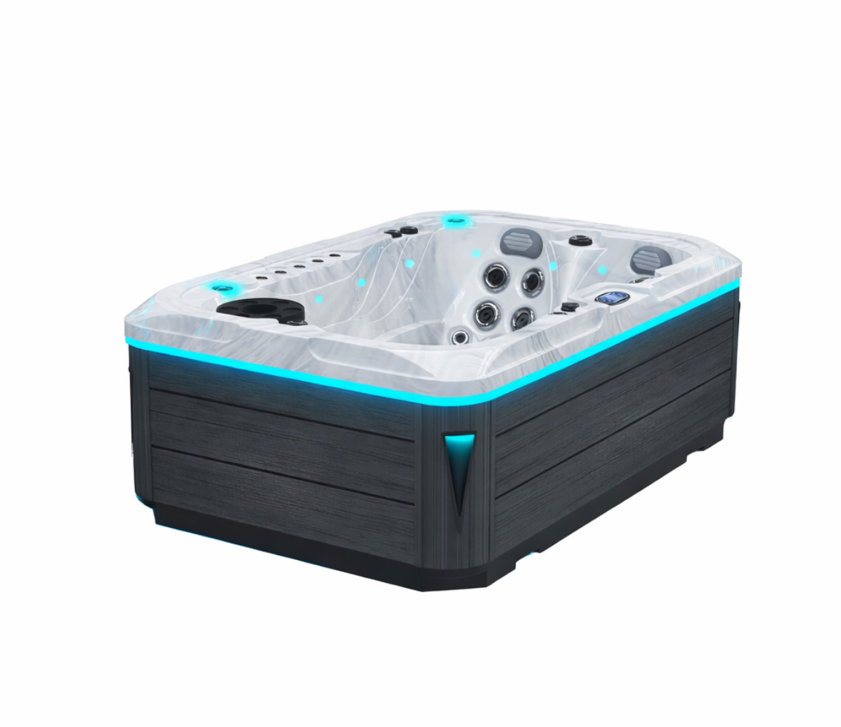 Whirlpool Pittsburgh **Game Changer Version** mit Balboa Therapy Sequencer und Volcano Massage