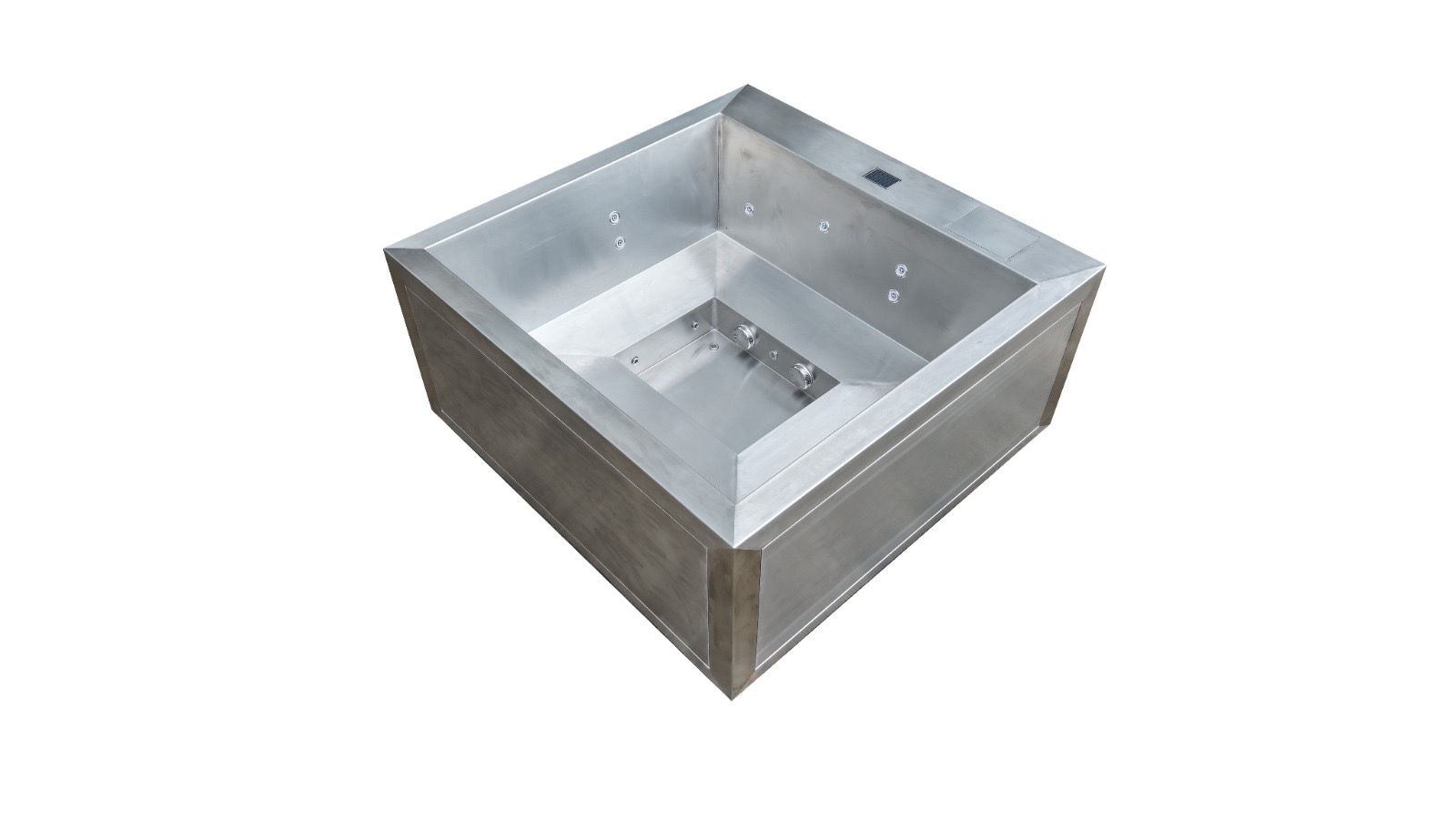 Whirlpool Inox Quadro **Edelstahl Whirlpool**