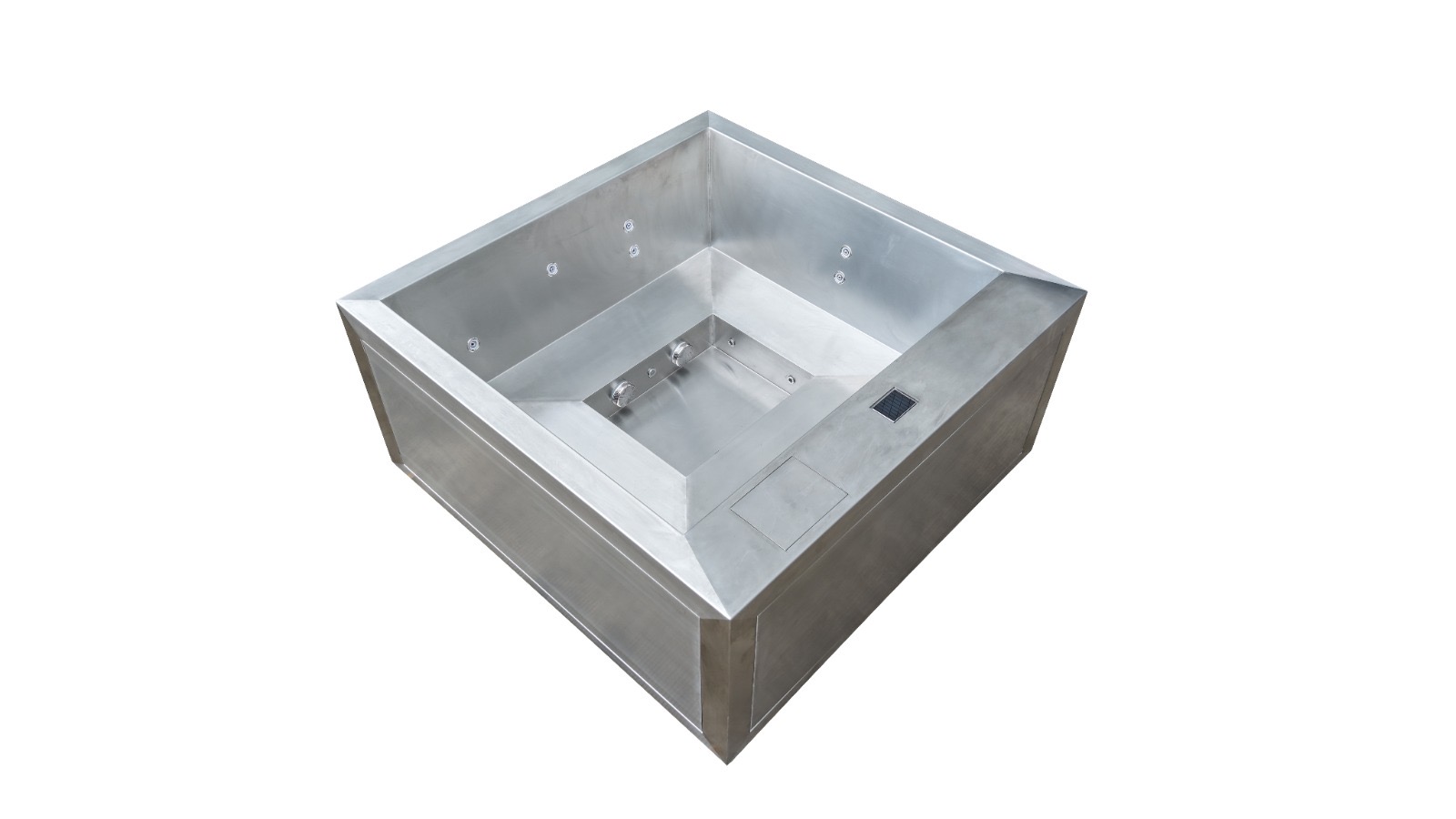 Whirlpool Inox Quadro **Edelstahl Whirlpool**
