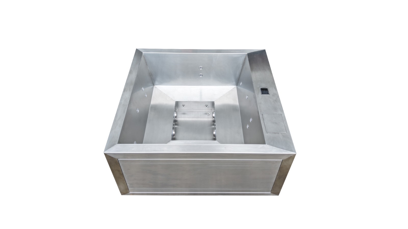 Whirlpool Inox Quadro **Edelstahl Whirlpool**