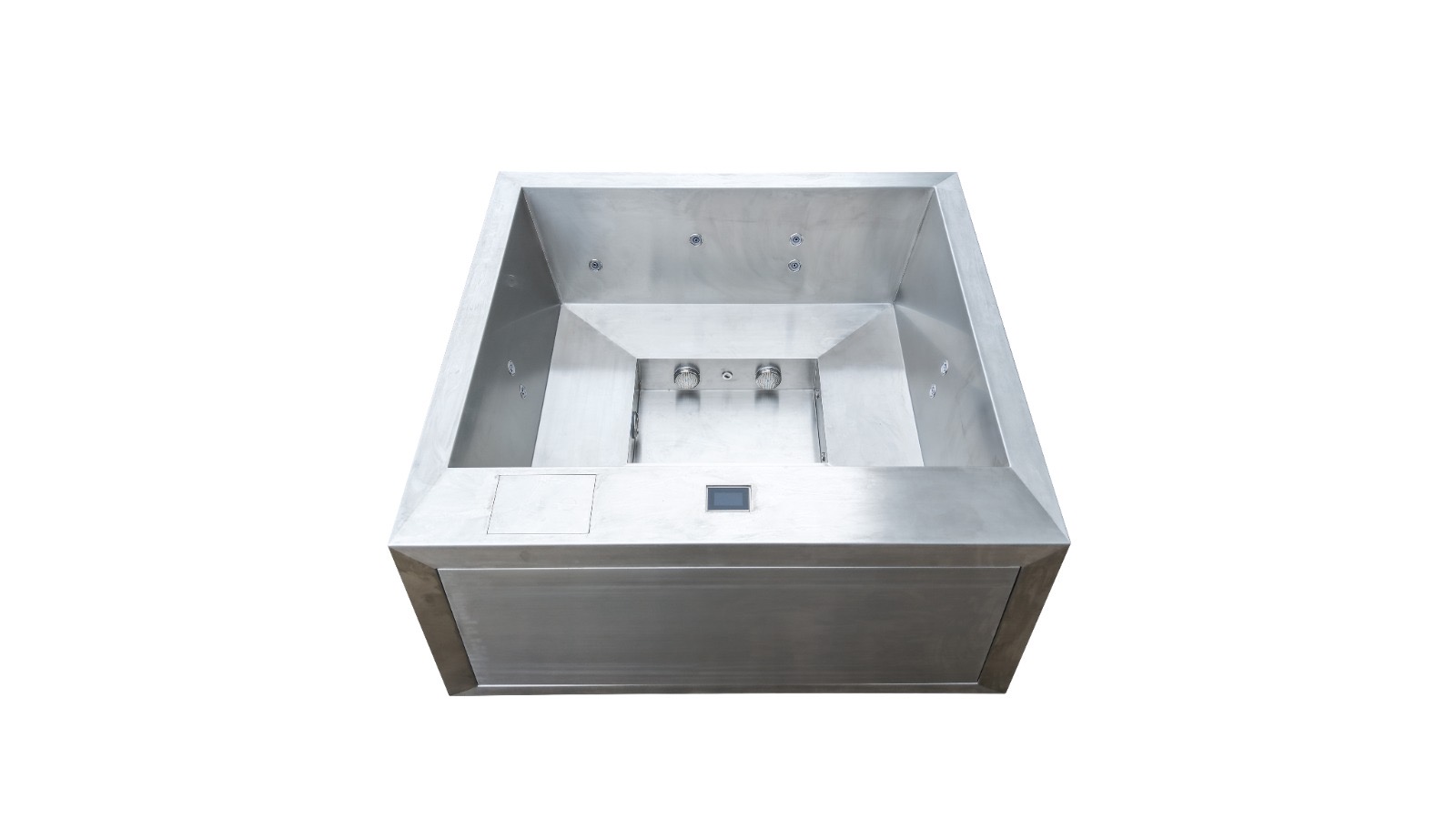 Whirlpool Inox Quadro **Edelstahl Whirlpool**