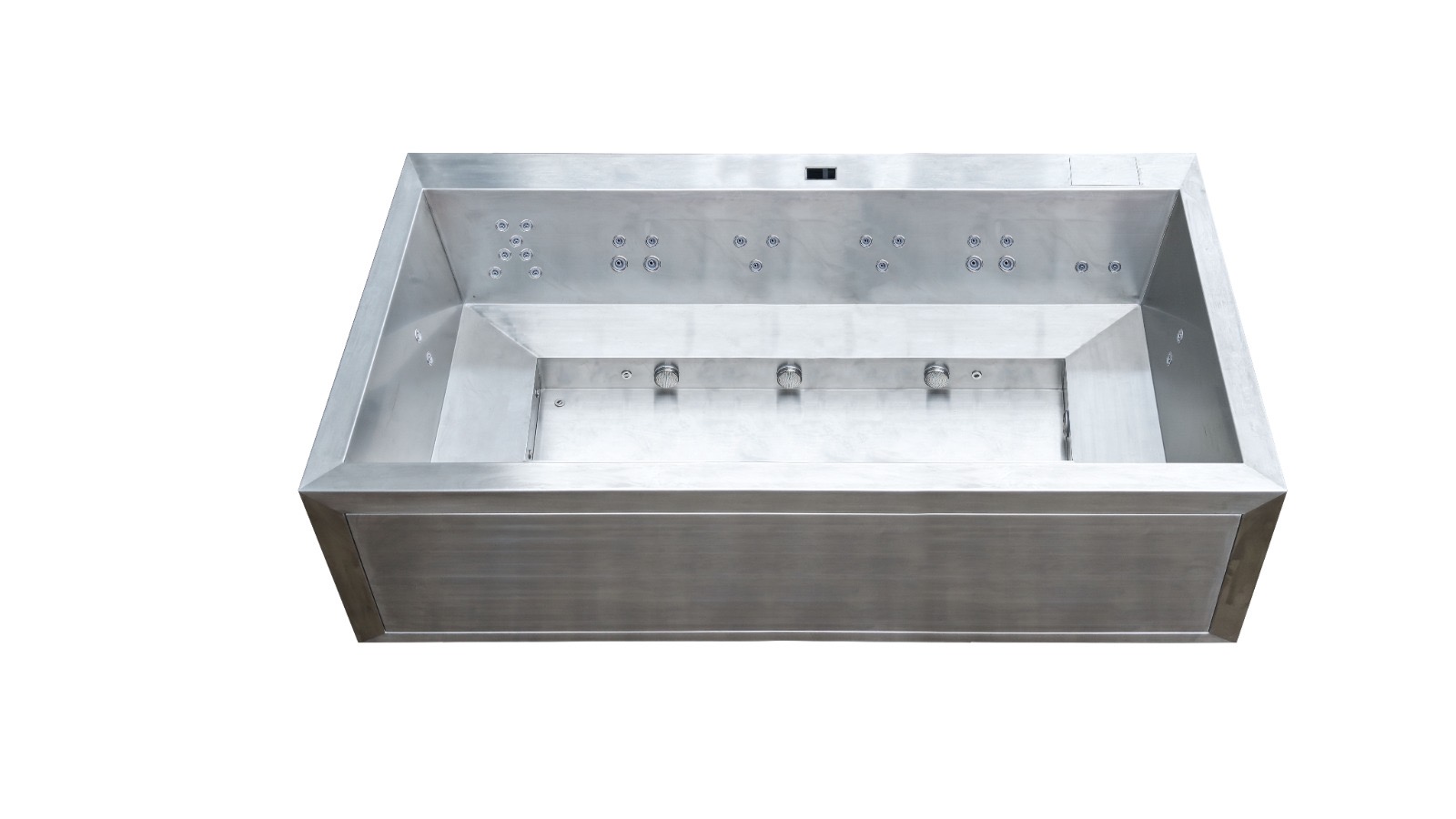 Whirlpool Inox Grand **Edelstahl Whirlpool**