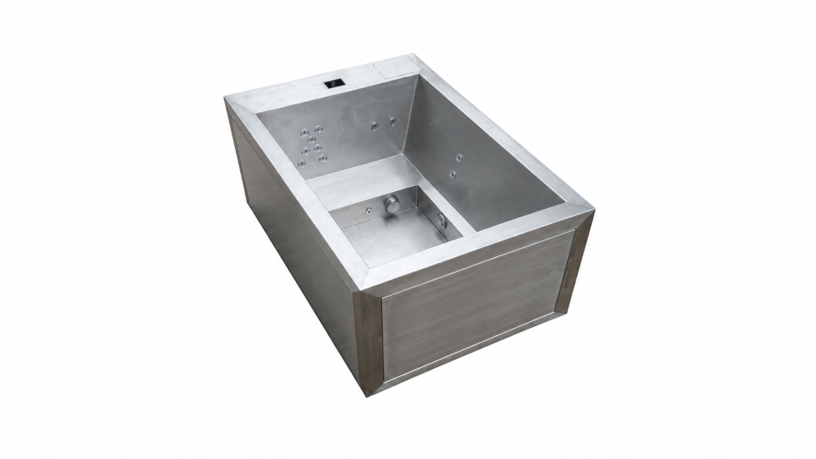 Whirlpool Inox Square **Edelstahl Whirlpool**