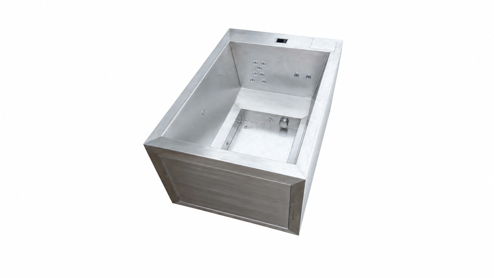 Whirlpool Inox Square **Edelstahl Whirlpool**