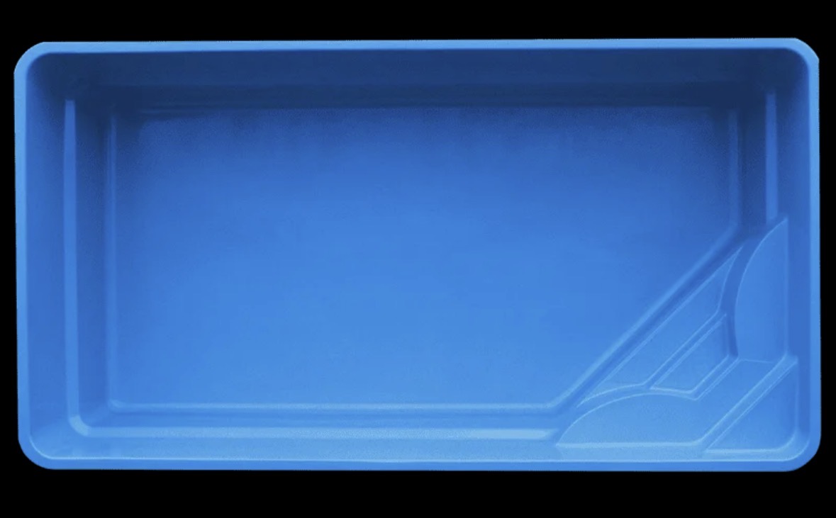 ARRIGATO® Venus – GFK-Pool 5.00 m × 3.25 m mit Wärmepumpe