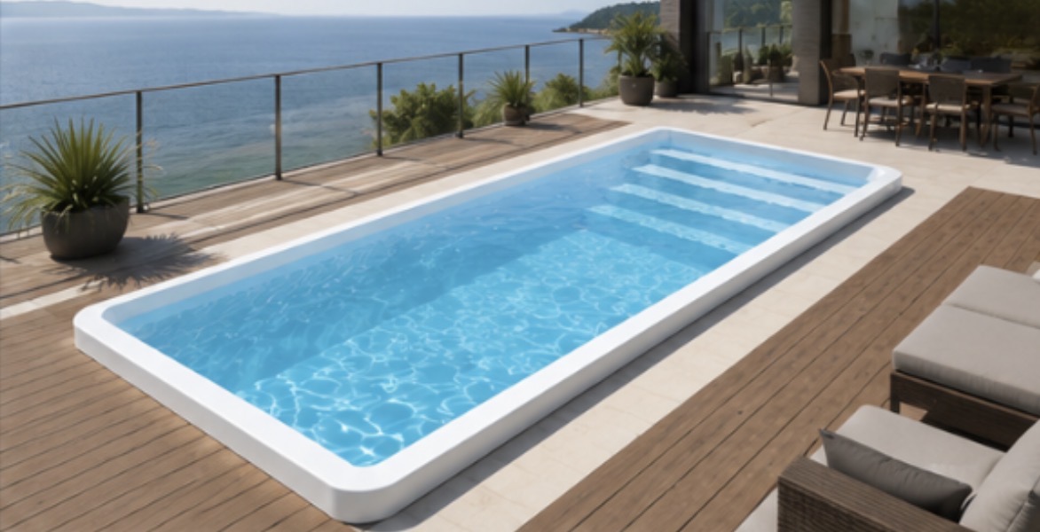 Arrigato MB-580 Swimming Pool | Premium Acrylpool für den Garten