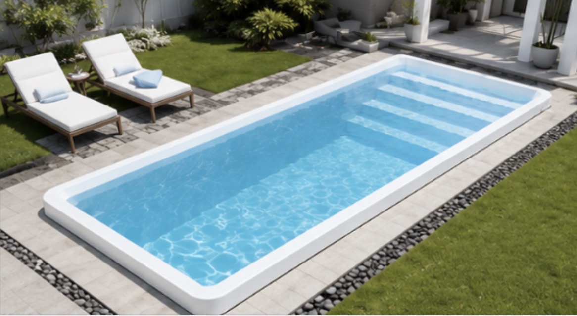 Arrigato MB-580 Swimming Pool | Premium Acrylpool für den Garten