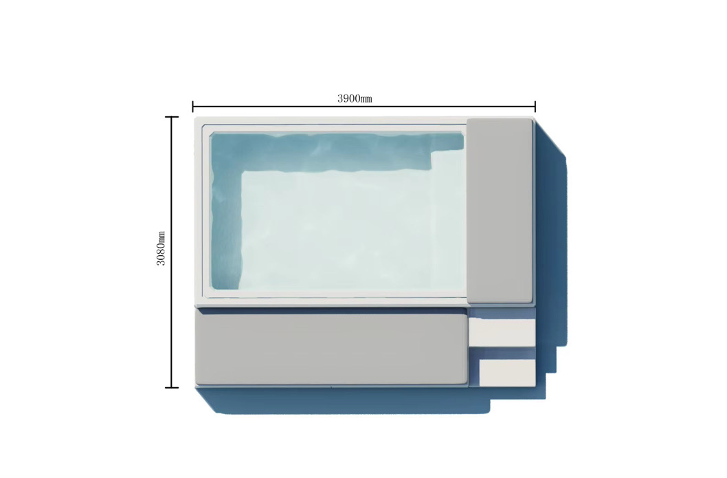Whirlpool Mini Pool Santorini **ARRIGATO® Mediterranean Collection**