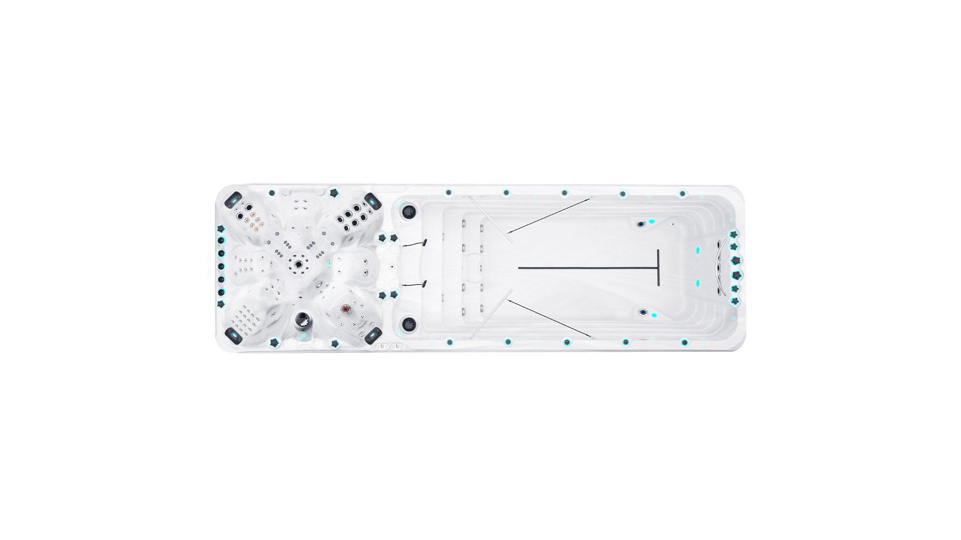 Swim Spa Vital - 152cm **Platin Version**