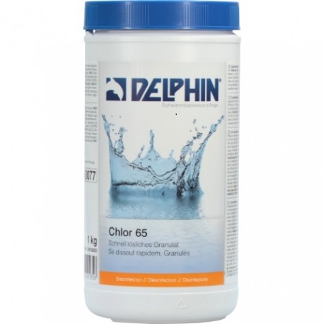 Delphin 65+ Chlor Granulat 1kg