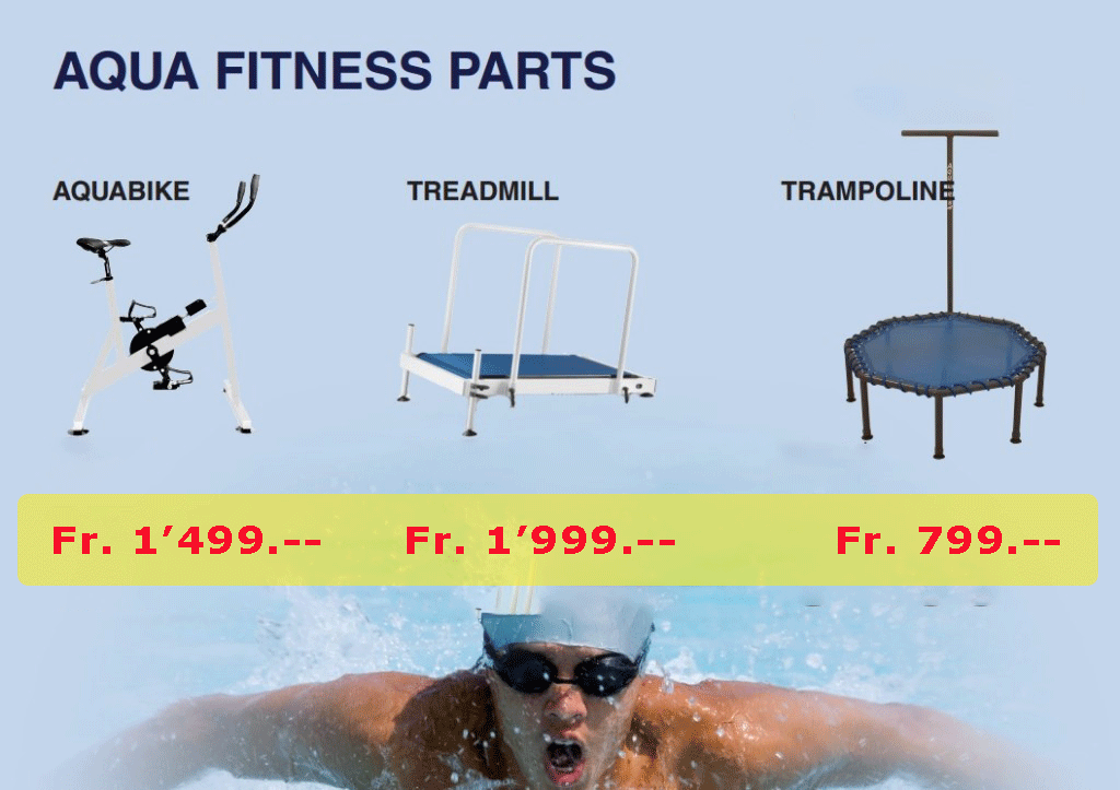 Zubehör Aquabike Trampolin